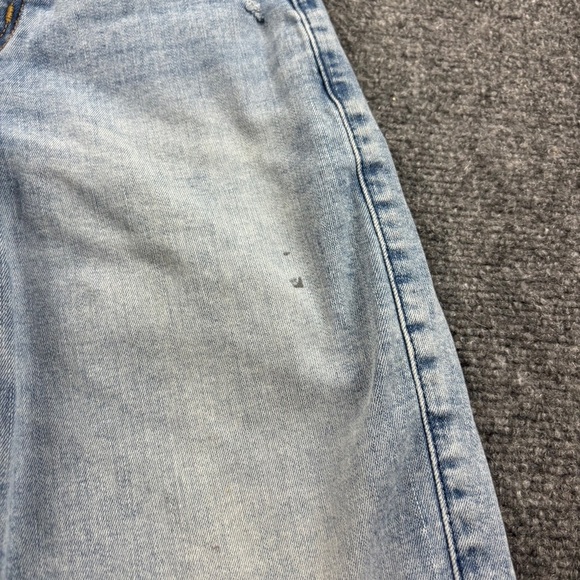 ABERCROMBIE KIDS Denim High Rise Mini Mom Jean Distressed size: 11/12 - Picture 3 of 7